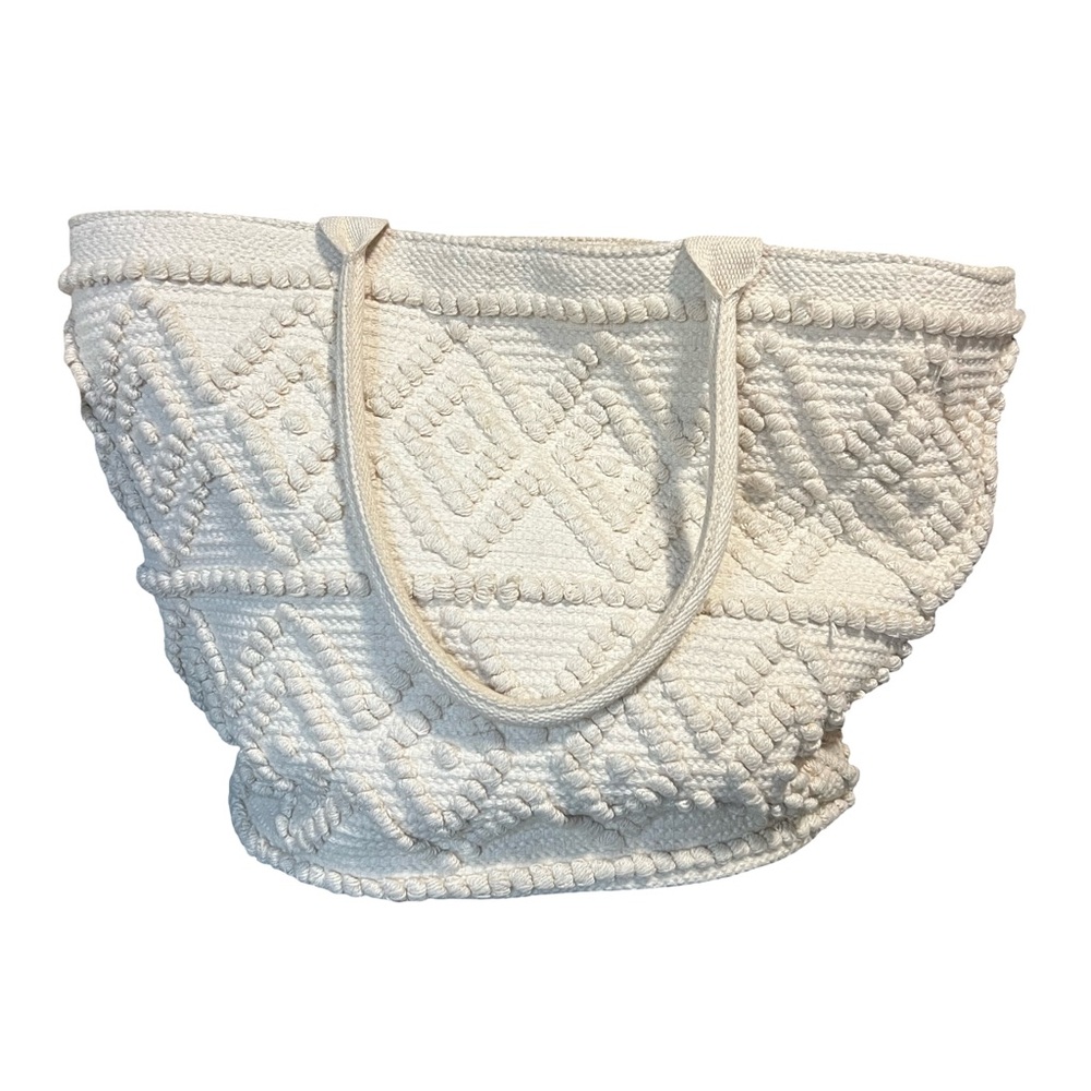 Shade and Shore Cream Tote - Picture 1 of 4